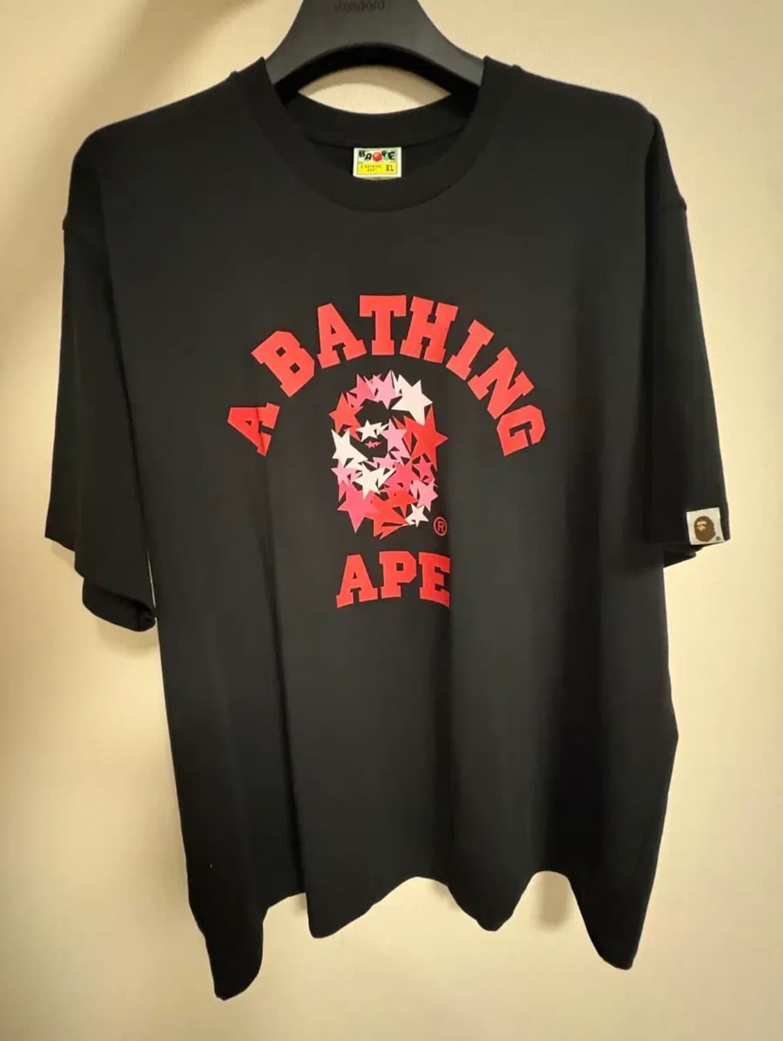 베이프 스타 콜리지 릴렉스드 핏 반팔 상품이미지1