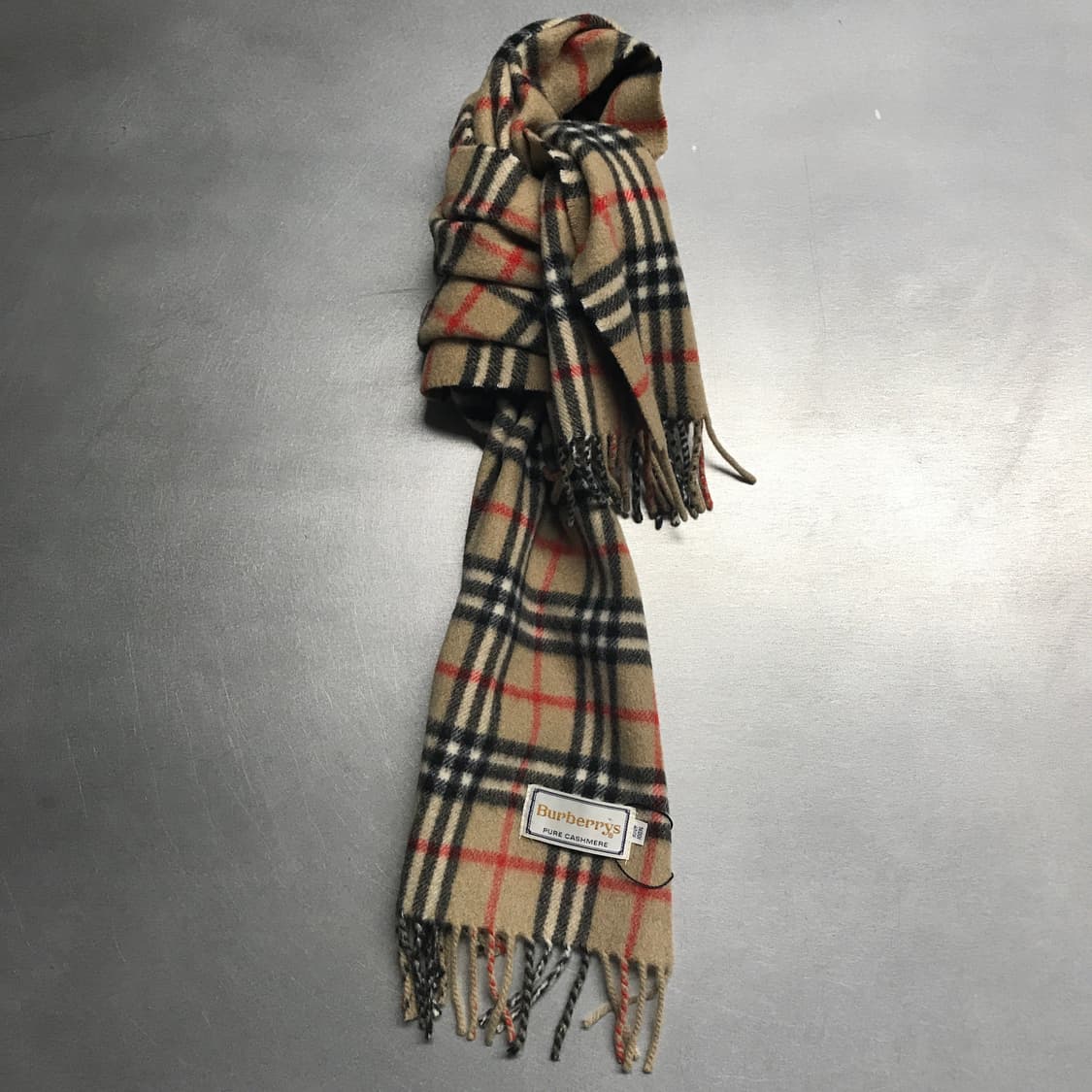 버버리 정품 캐시미어 머플러 베이지 상품이미지1