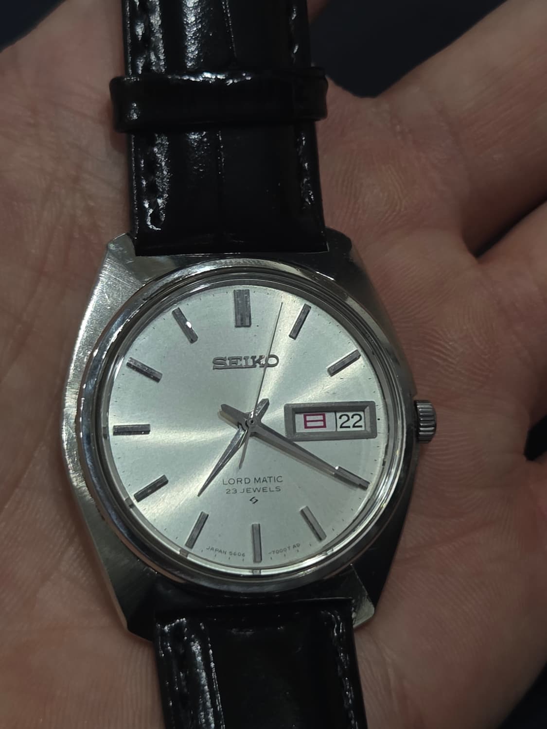 60-70s 빈티지 세이코 로드매틱 5606-7000 데이데이트 상품이미지4