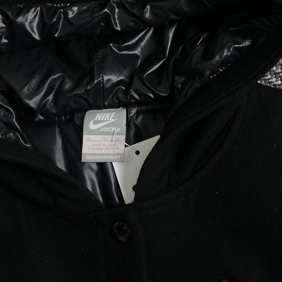 나이키 스우시로고 후드 모직 바시티 자켓o 3763 상품이미지5