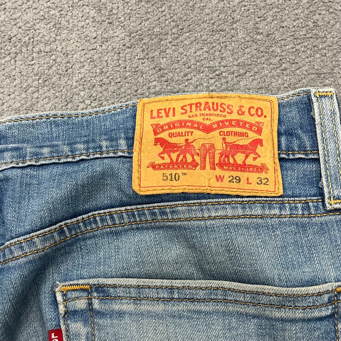29 리바이스 510 데님팬츠 상품이미지9