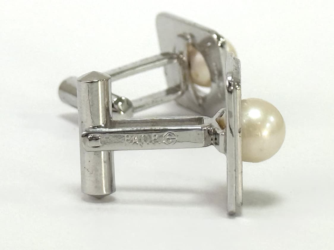 Silver900 Vintage Pearl Cufflinks 상품이미지4