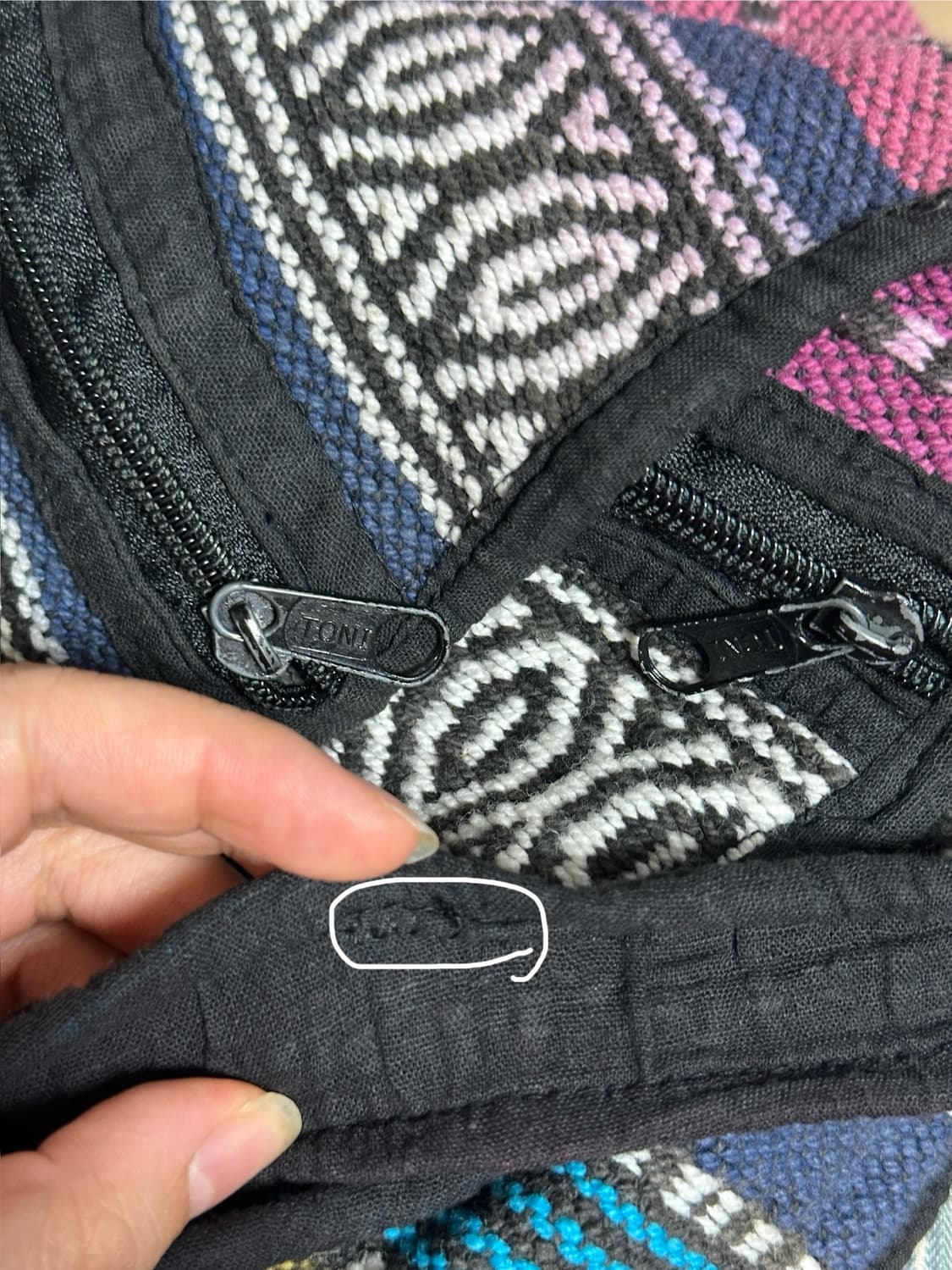 빈티지 히피 크로스백 에스닉 페이즐리 모리 모리걸 상품이미지7