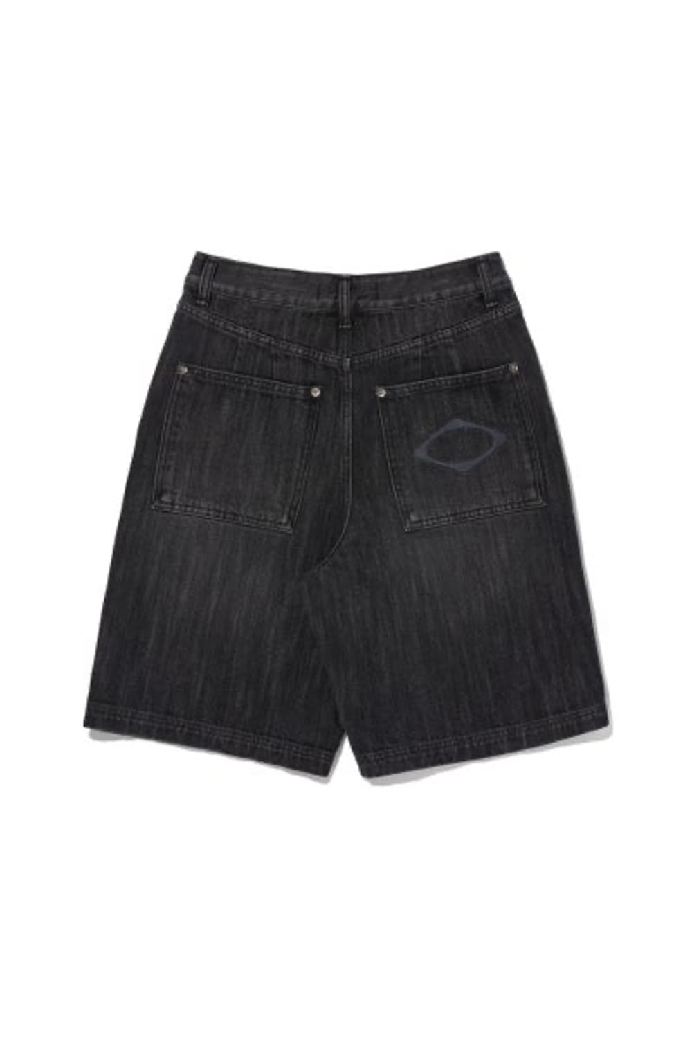 미스치프 DENIM BERMUDA PANTS_FADED BLACK 상품이미지2