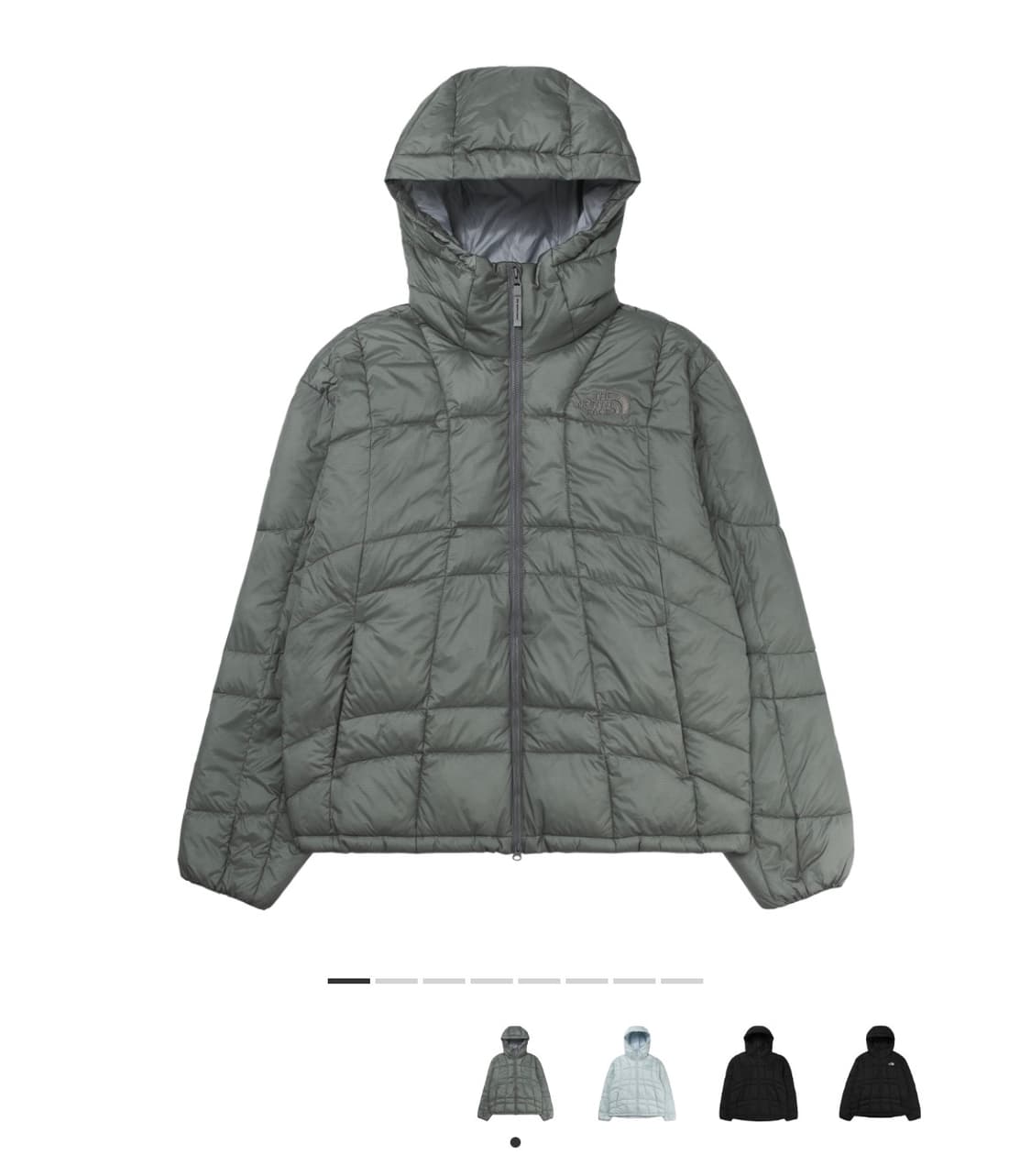 노스페이스 웨이브 LT 온 자켓 그레이 상품이미지1