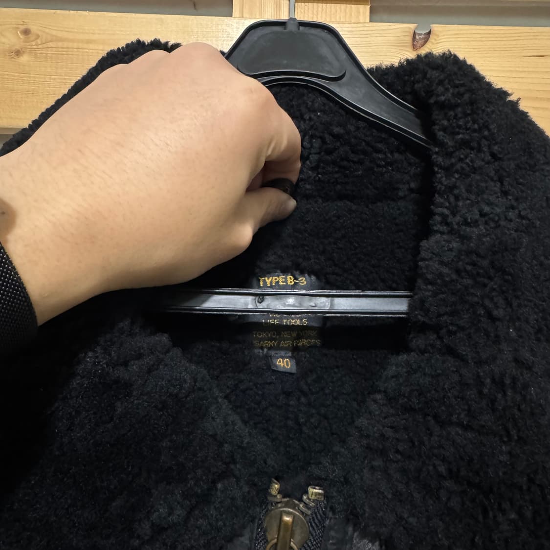 B-3 양가죽 무스탕 상품이미지3