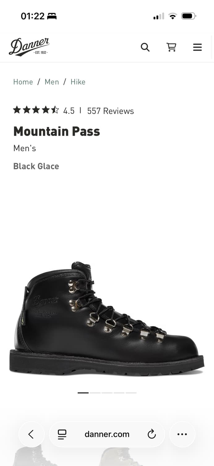 [275] 대너 마운틴 패스 블랙 상품이미지8