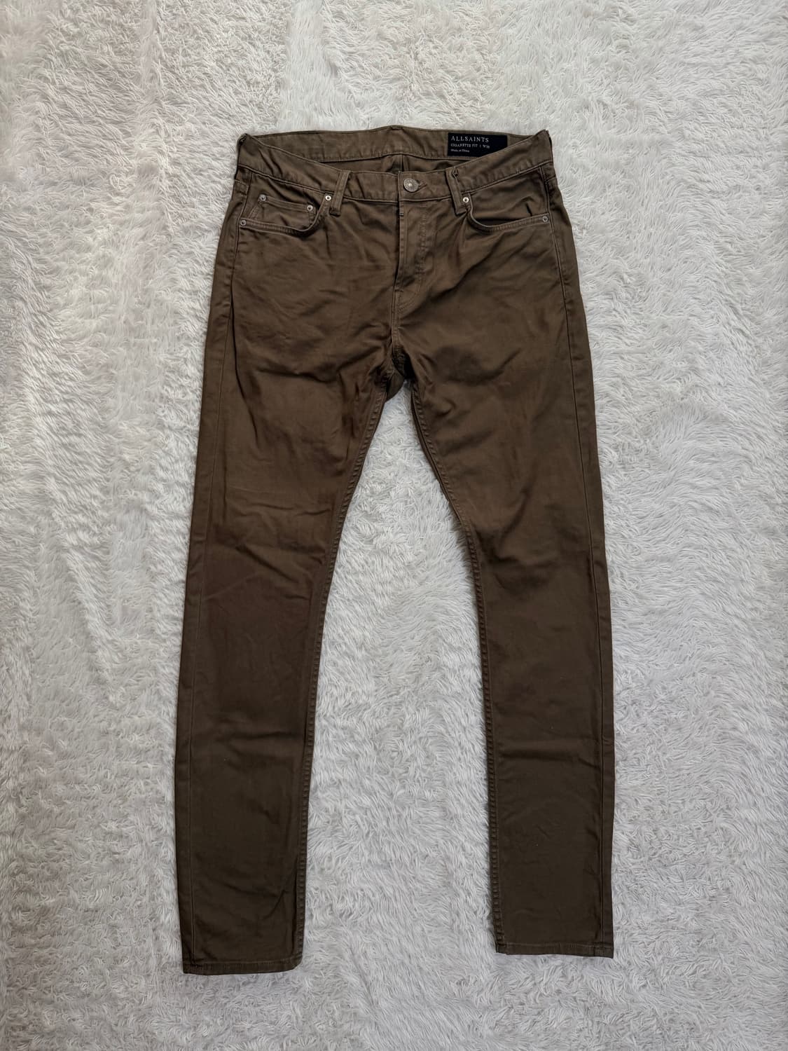 올세인츠 Cigarette 핏 남성 바지 W30 상품이미지3