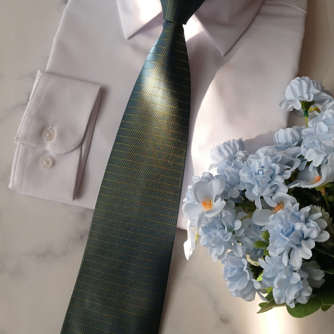 발렌티노 실크 스트라이프 넥타이 10.1cm A+등급 A19319
 상품이미지7