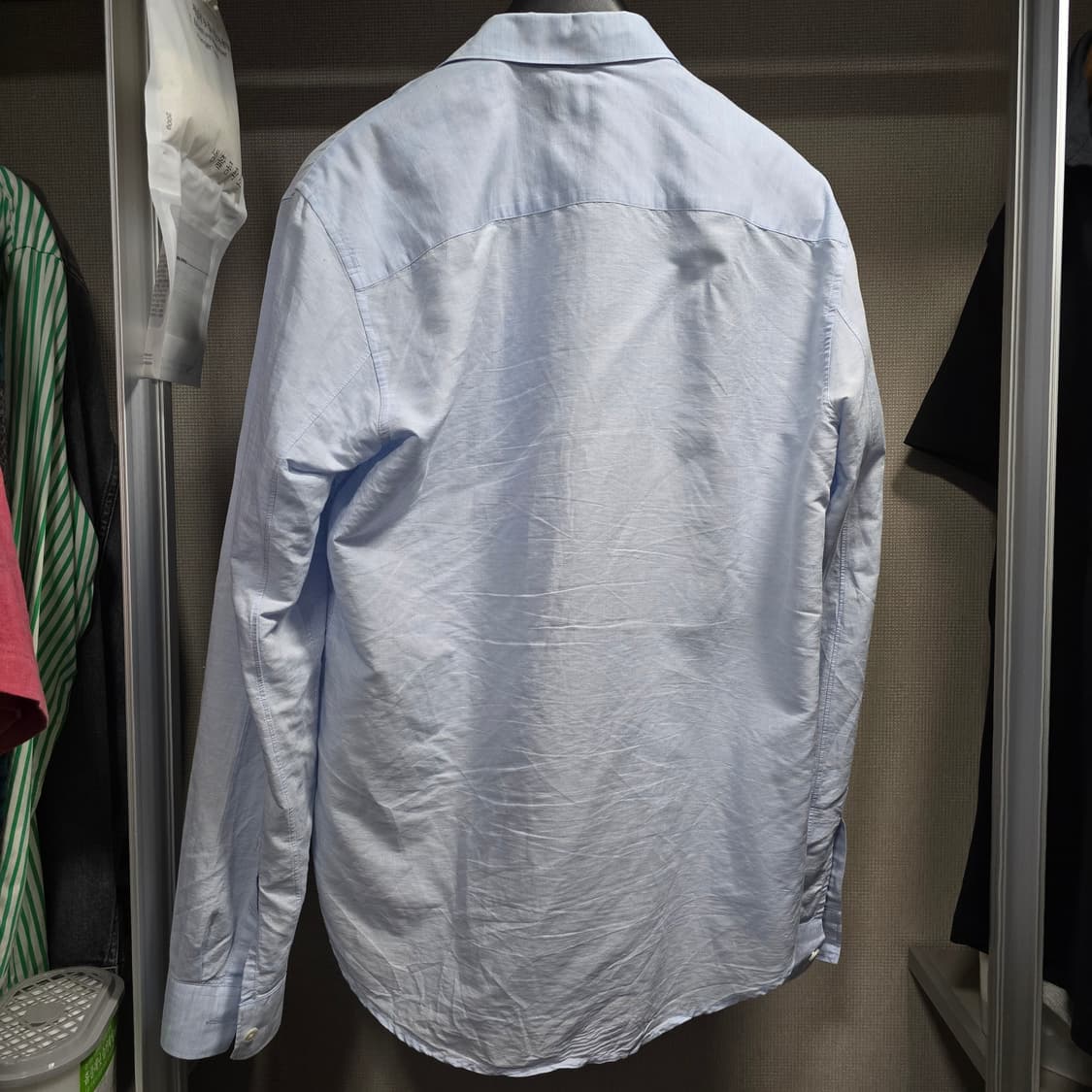 띠어리 라미 린넨 셔츠 / 라이트 블루/ M 상품이미지2