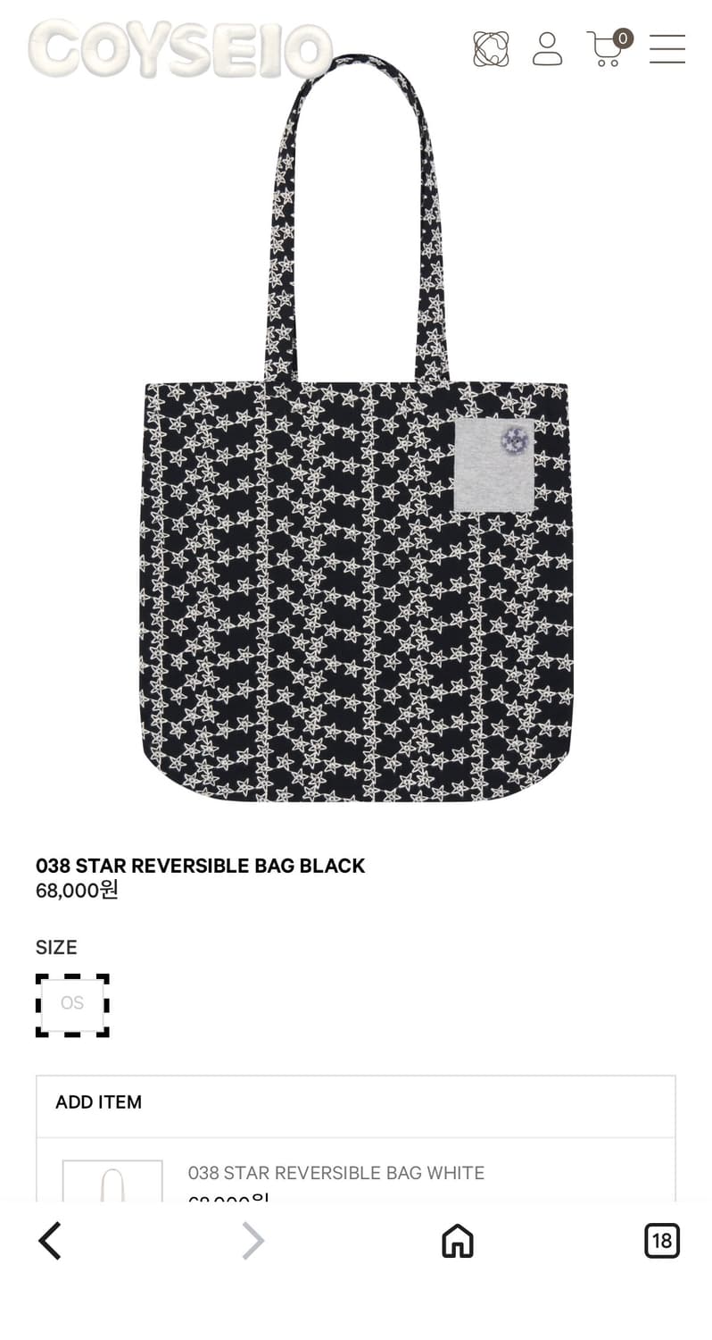 코이세이오 038 가방 상품이미지1