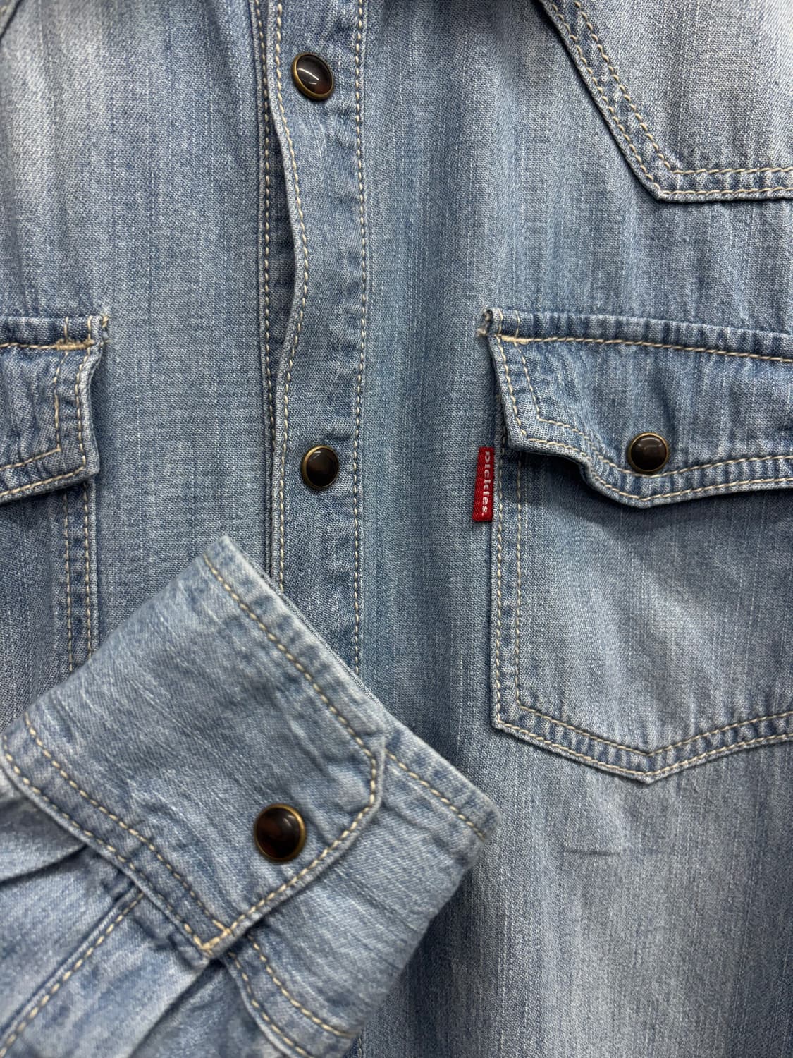 디키즈 웨스턴 데님셔츠 상품이미지6