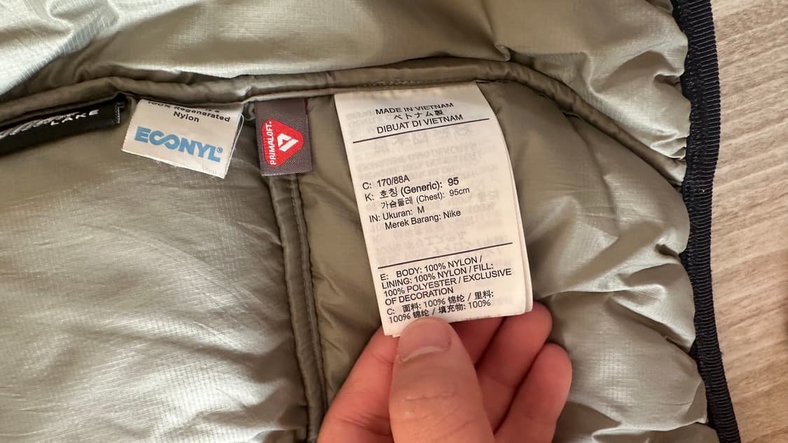 나이키 ACG 써마핏 ADV 루나 레이크 퍼퍼 베스트 블랙 - 아시아 상품이미지5