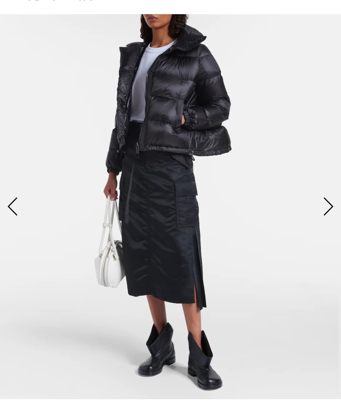 사카이 패딩 1사이즈 블랙 상품이미지2