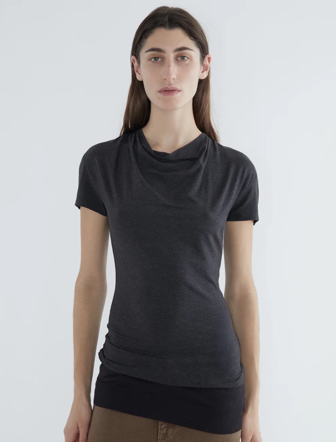 [S,M,L]팔로마울 Raffa 셔링 탑 상품이미지1