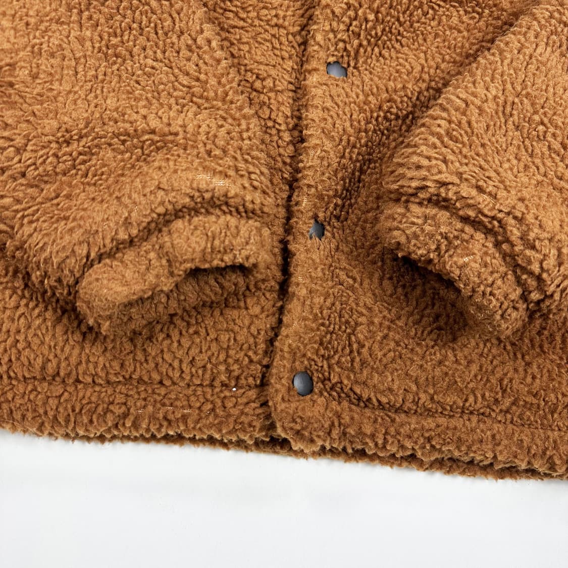 타미진스 플래그 미니멀 양털 플리스 자켓 S 상품이미지6