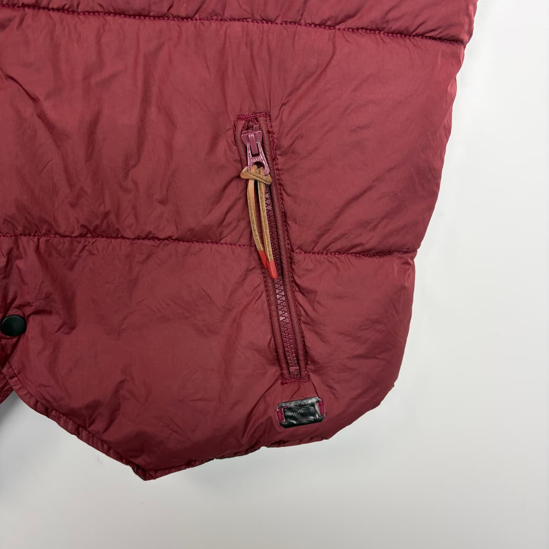 디젤 패턴 패딩 베스트 조끼 상품이미지4