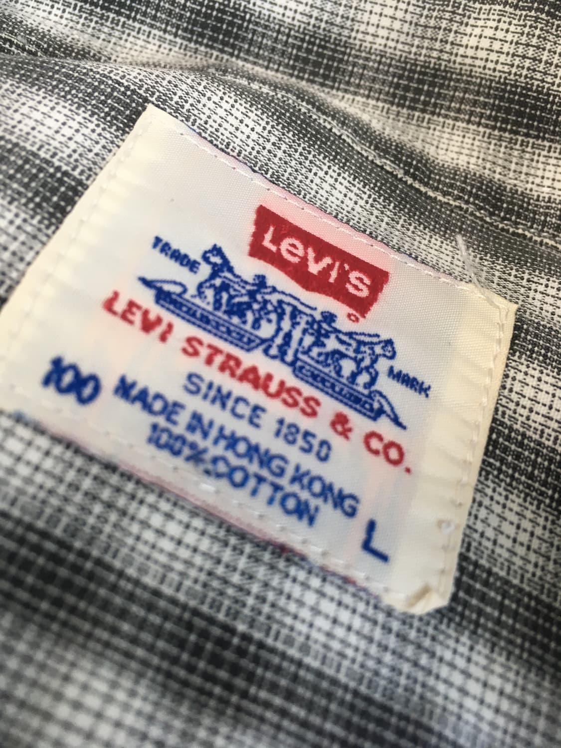 리바이스 체크셔츠 상품이미지2