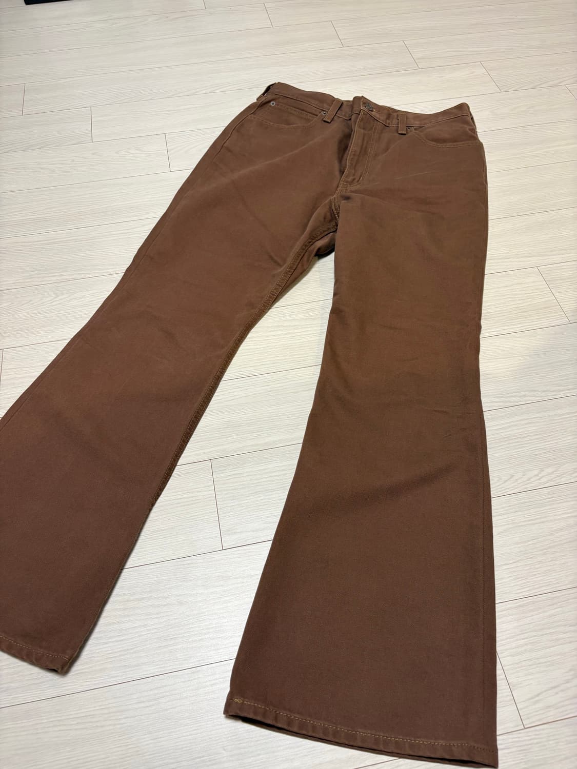 리바이스 플레어 팬츠 토바코 브라운 31인치 부츠컷 상품이미지1