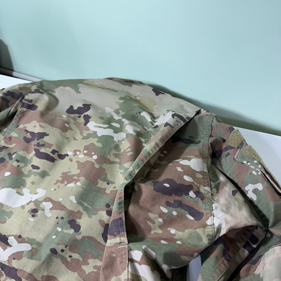 M-L US ARMY 유틸리티 밀리터리 OG 야상셔츠 자켓 상품이미지8