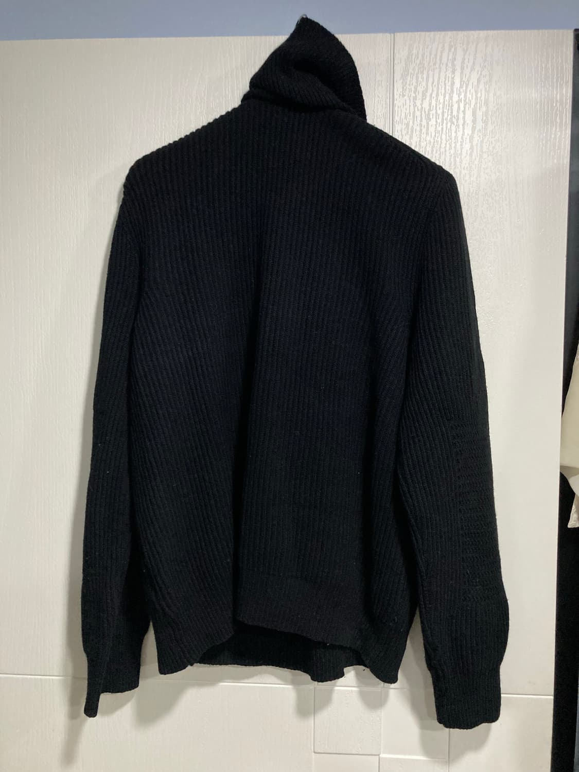 2006AW 딕 비켐버그 레더 패치 니트 상품이미지6