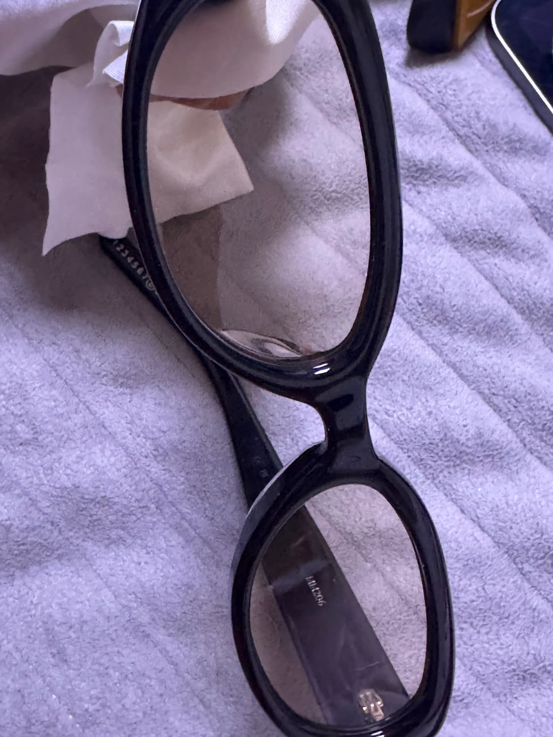 젠틀몬스터 x 메종 마르지엘라 콜라보 MM206 블랙 브라운 썬글라스 상품이미지2