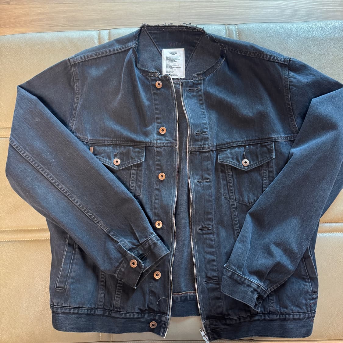 올리언스 리워크 데님 자켓 상품이미지1