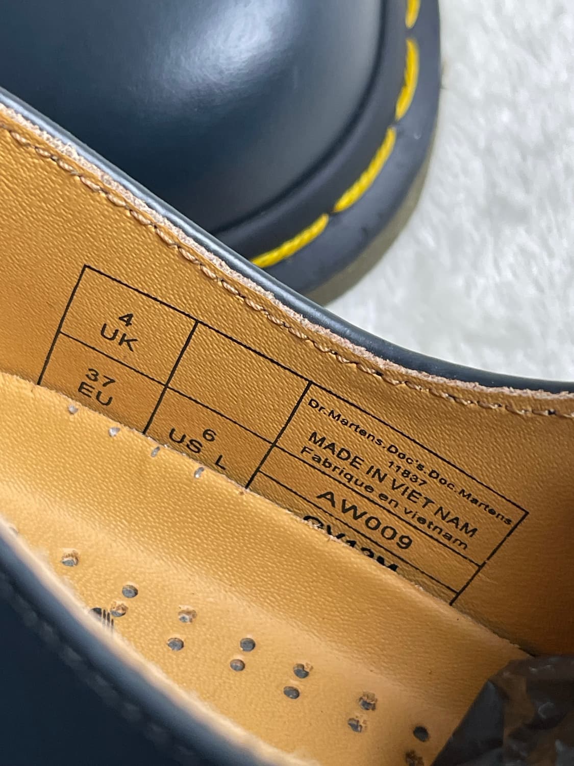 [37] 닥터마틴 1461 스무스 || 230-235 (네이비) 상품이미지6