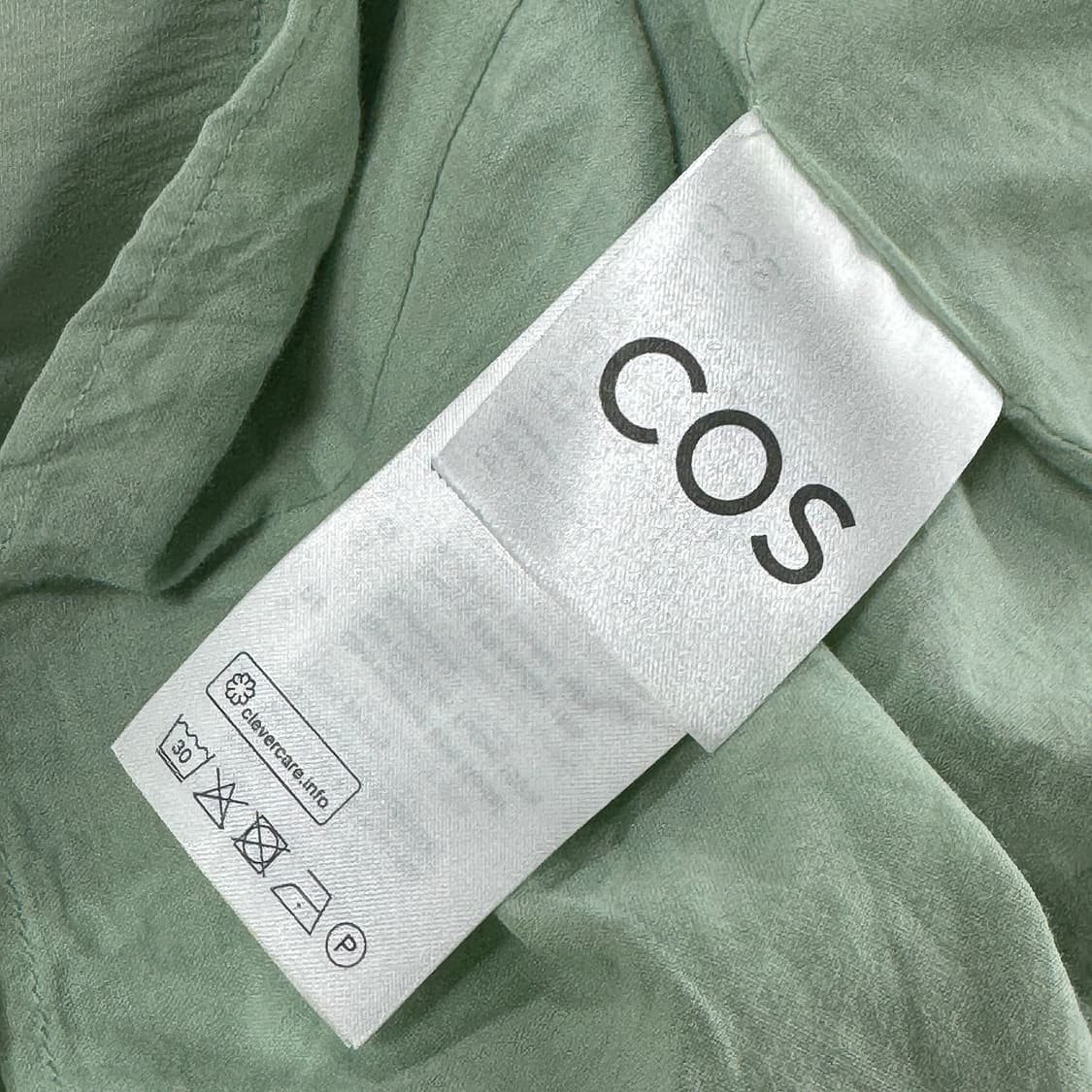 코스 COS 23 브이넥 퍼프 원피스 상품이미지4