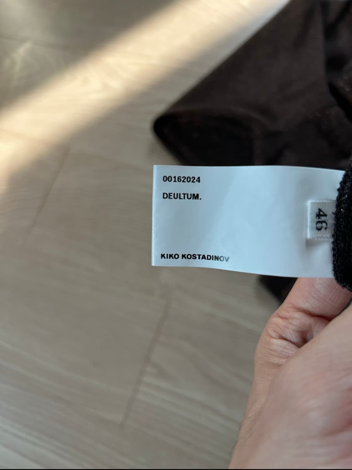 Kiko kostadinov 키코 코스타디노브 랩 카라 네세부르 (46 상품이미지4