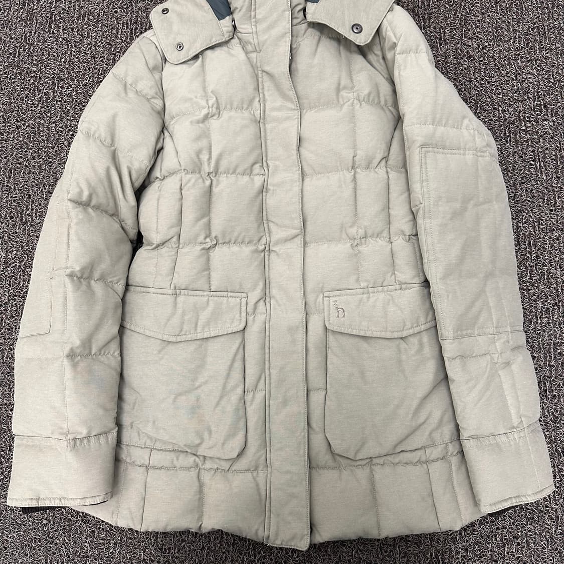 HAZZYS 헤지스 여성 덕다운 퀄팅 롱패딩 95(M) 상품이미지3