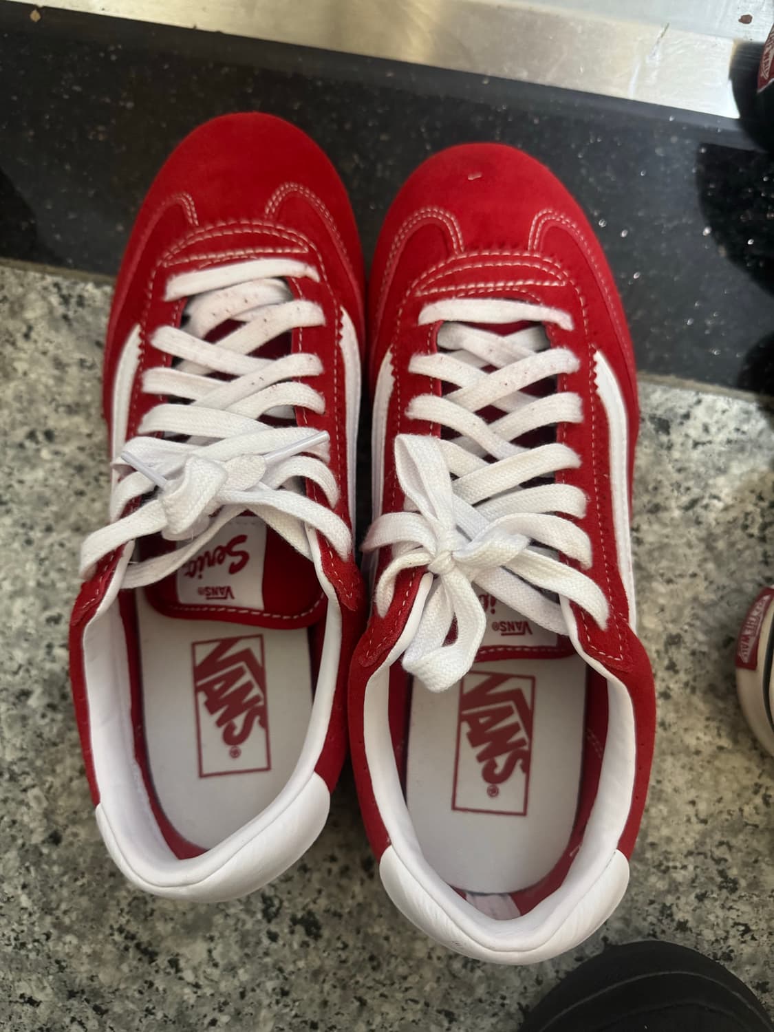 반스 vans 슈퍼 로우프로 레이싱레드 255 상품이미지2