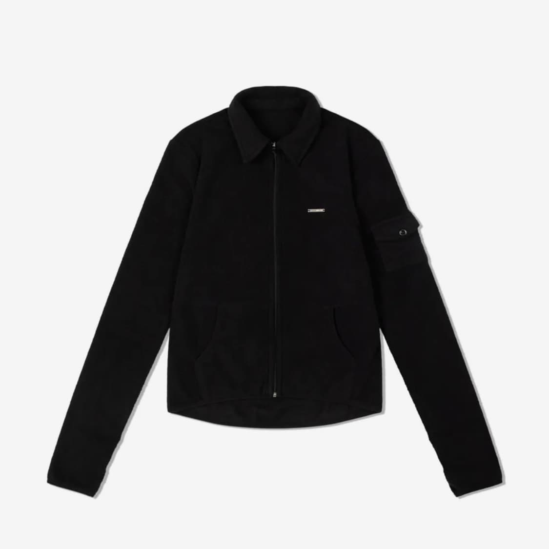 미세키서울 Fleece zip-up jacket BLACK(OS) 상품이미지1