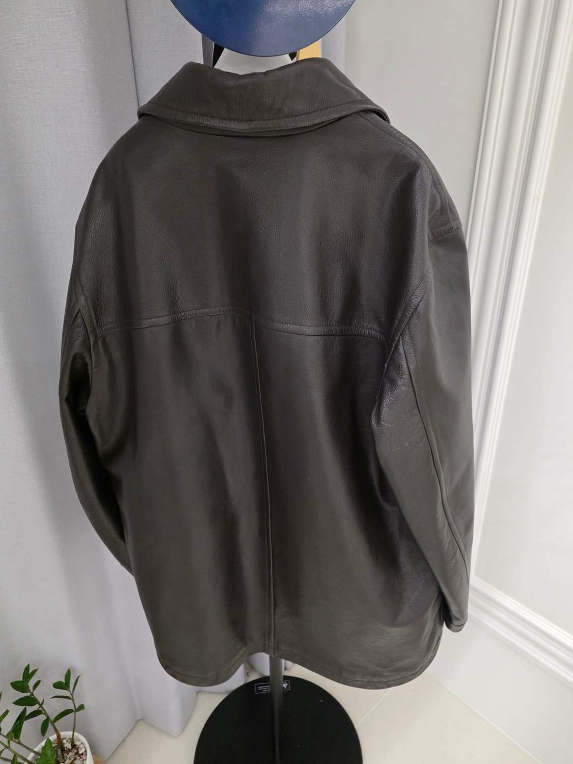 J.crew 제이크루 레더 카코트 leather car coat 상품이미지2