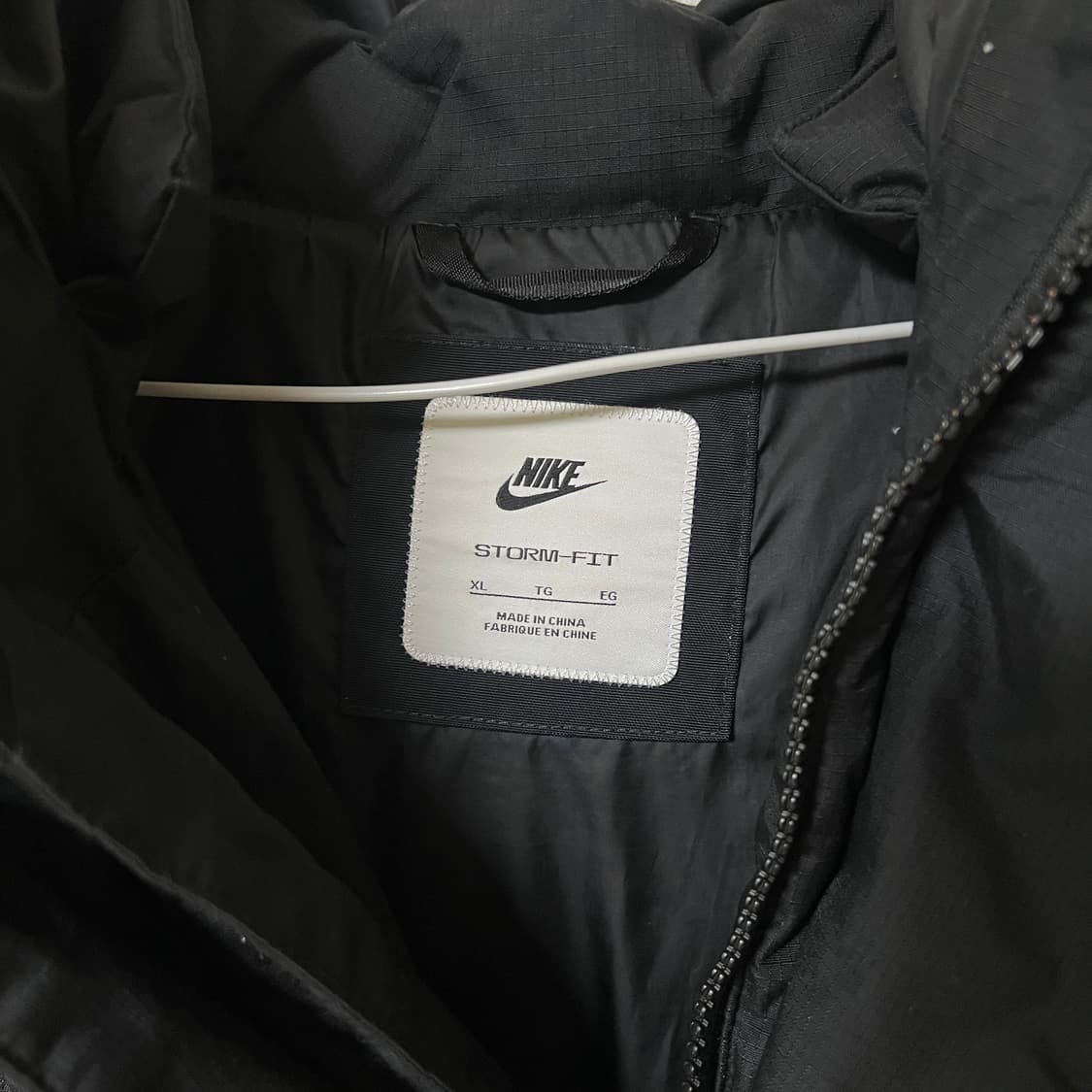 나이키 스톰핏 롱패딩 파카 블랙 xl 상품이미지4