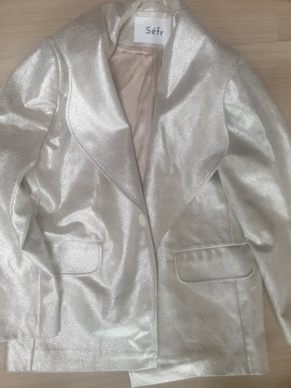 세퍼인조가죽블레이져m 상품이미지5