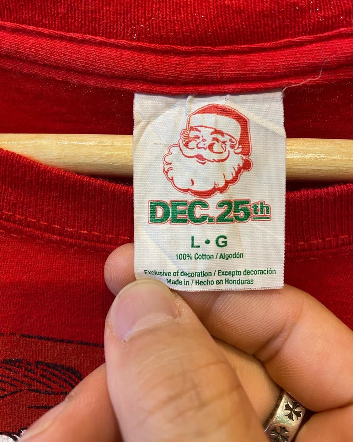 "I Believe" Santa Christmas T 상품이미지5