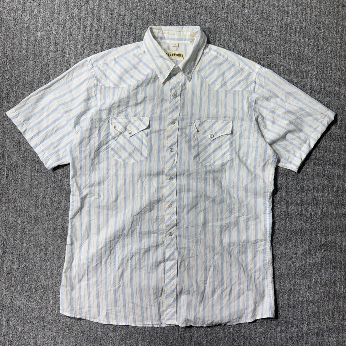 웨스턴 셔츠 화이트 ( XL/OLD-7554 ) 상품이미지1