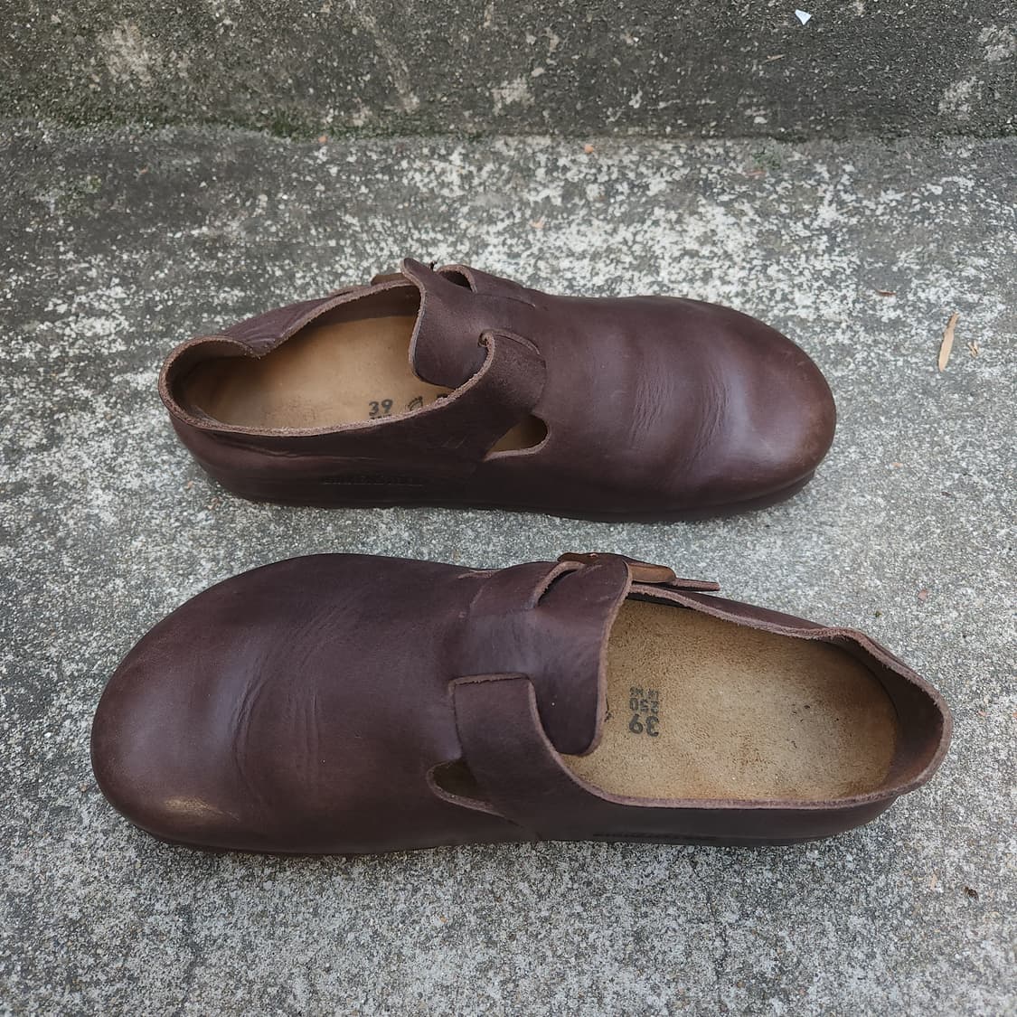 [39] 버켄스탁 버스턴 천연 오일드 가죽 닥크브라운 (250~255) 상품이미지4