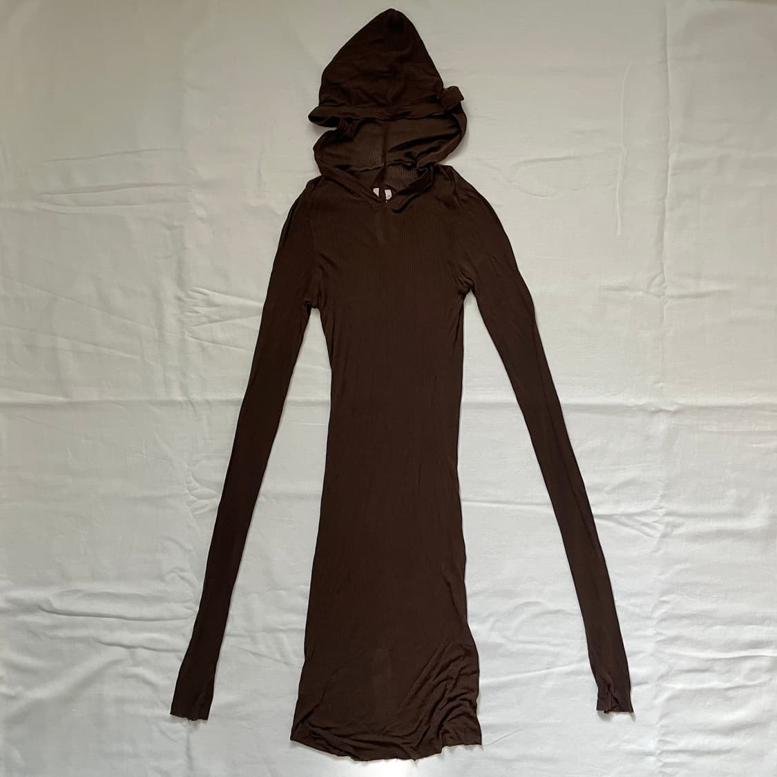 luxor hooded ribbed long t-shirt 상품이미지2
