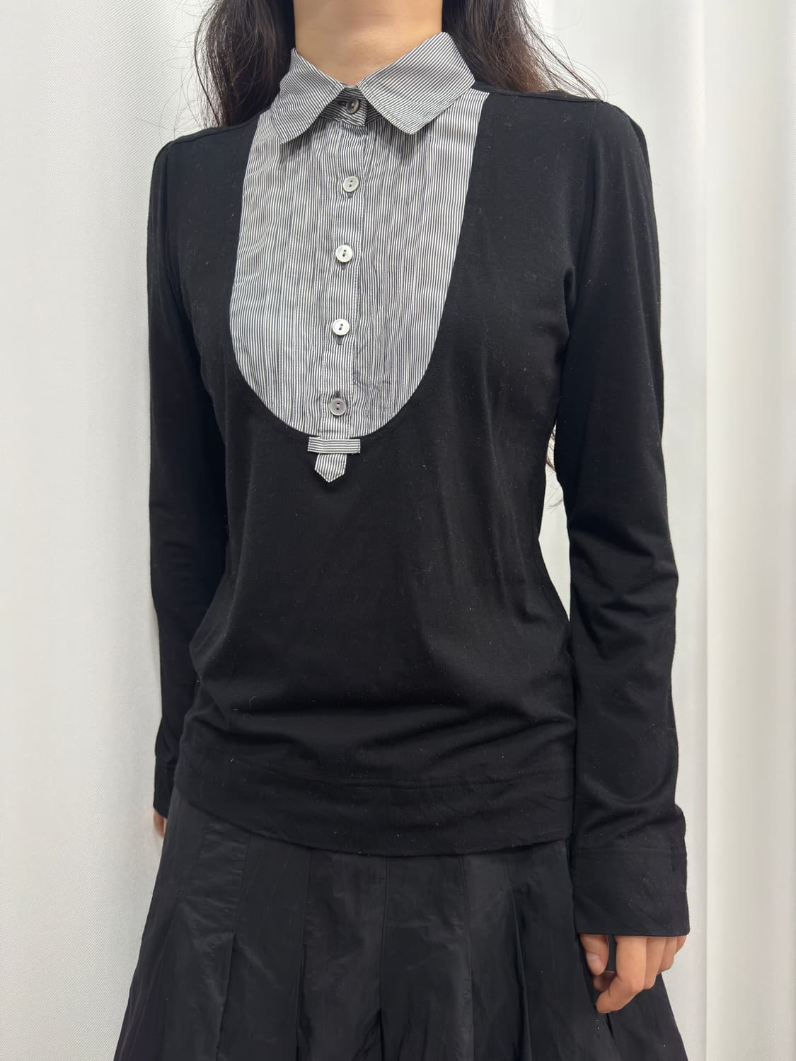 shirt detail top 상품이미지2