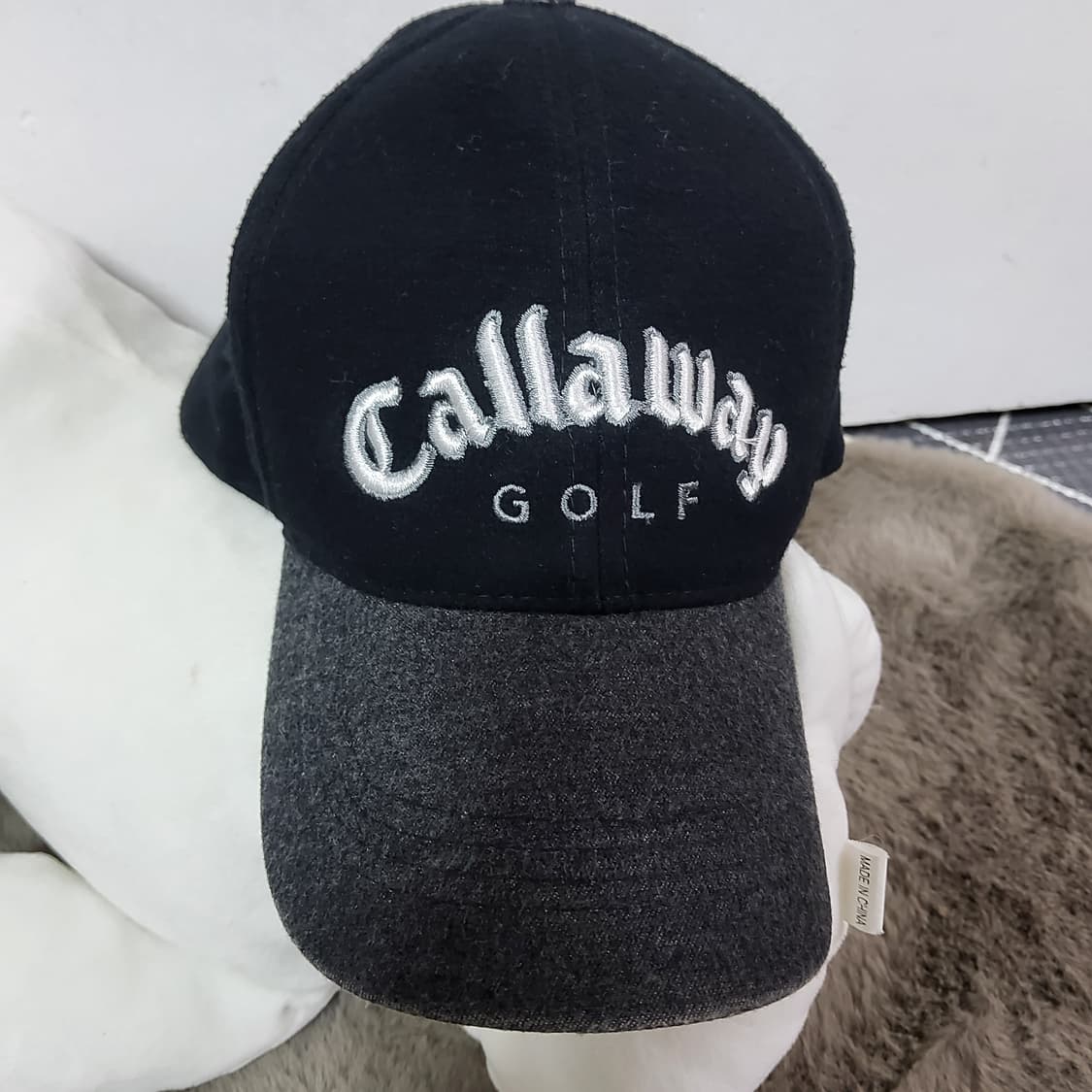캘러웨이 골프 겨울 모자 캡 남자 여자 사이즈조절가능 상품이미지1