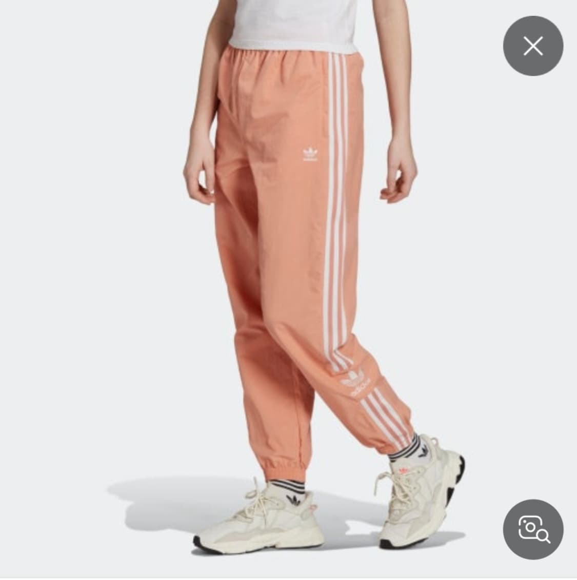 아디다스 락업 트랙 조거팬츠 코랄 XS 상품이미지2