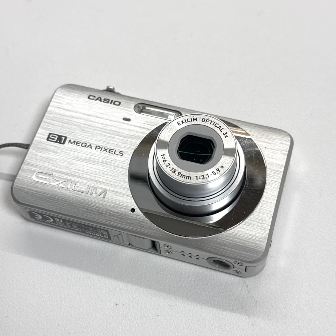 [정품박스] 카시오 엑슬림 ex-z85 실버 디카 빈티지 카메라 상품이미지3