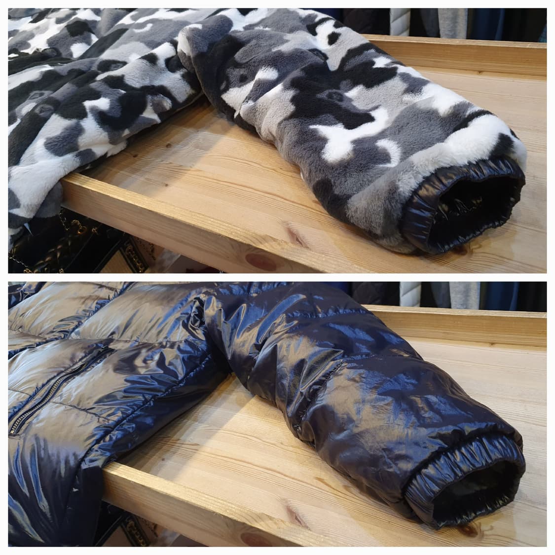 88.k2 양면 후리스 패딩점퍼 상품이미지6