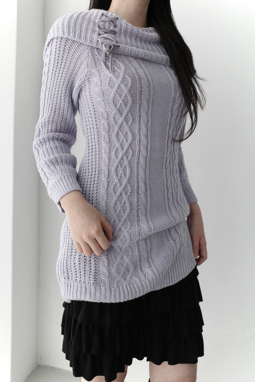 axes famme) corset long knit 상품이미지6