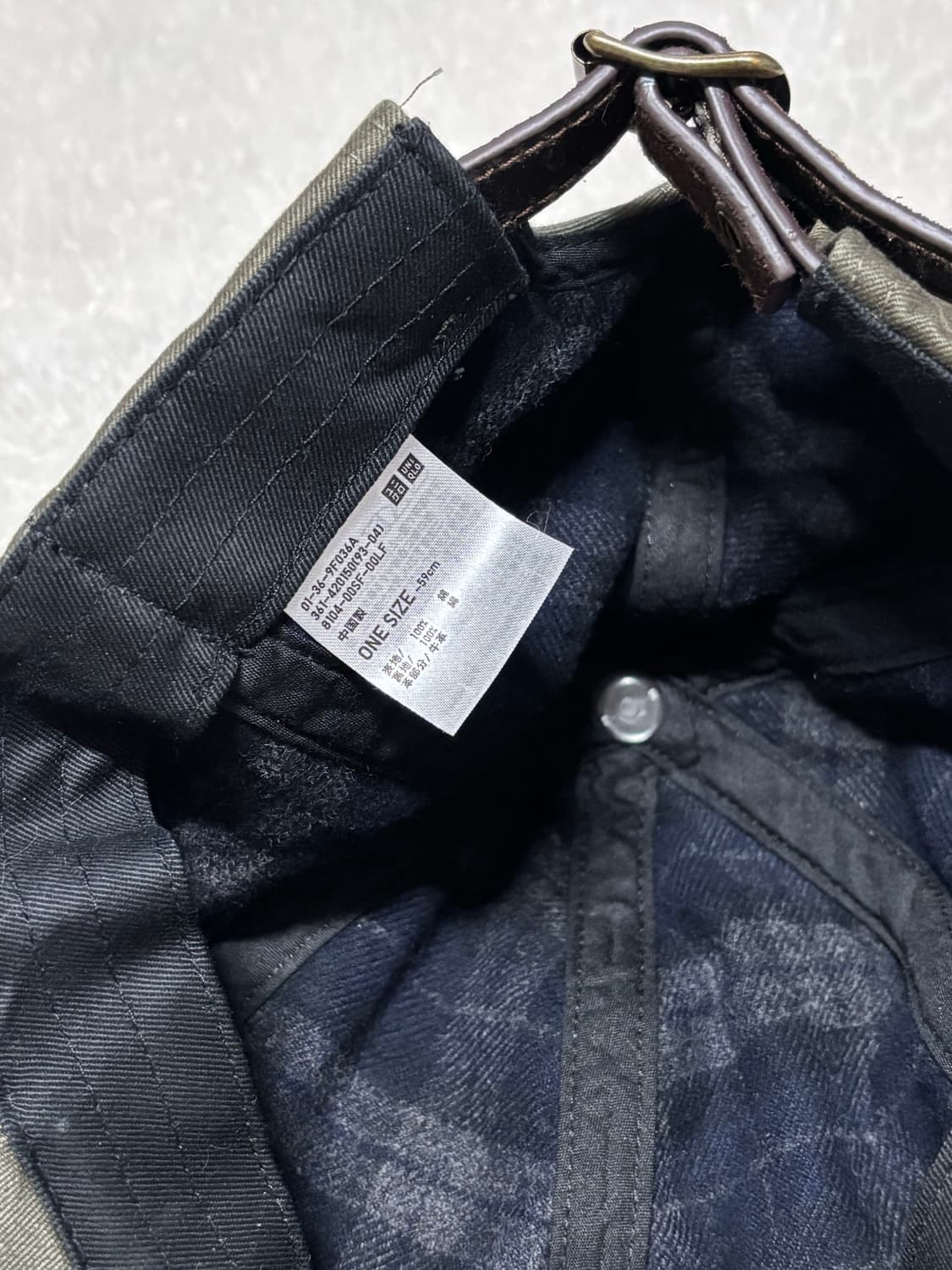 유니클로 캡 모자 상품이미지3