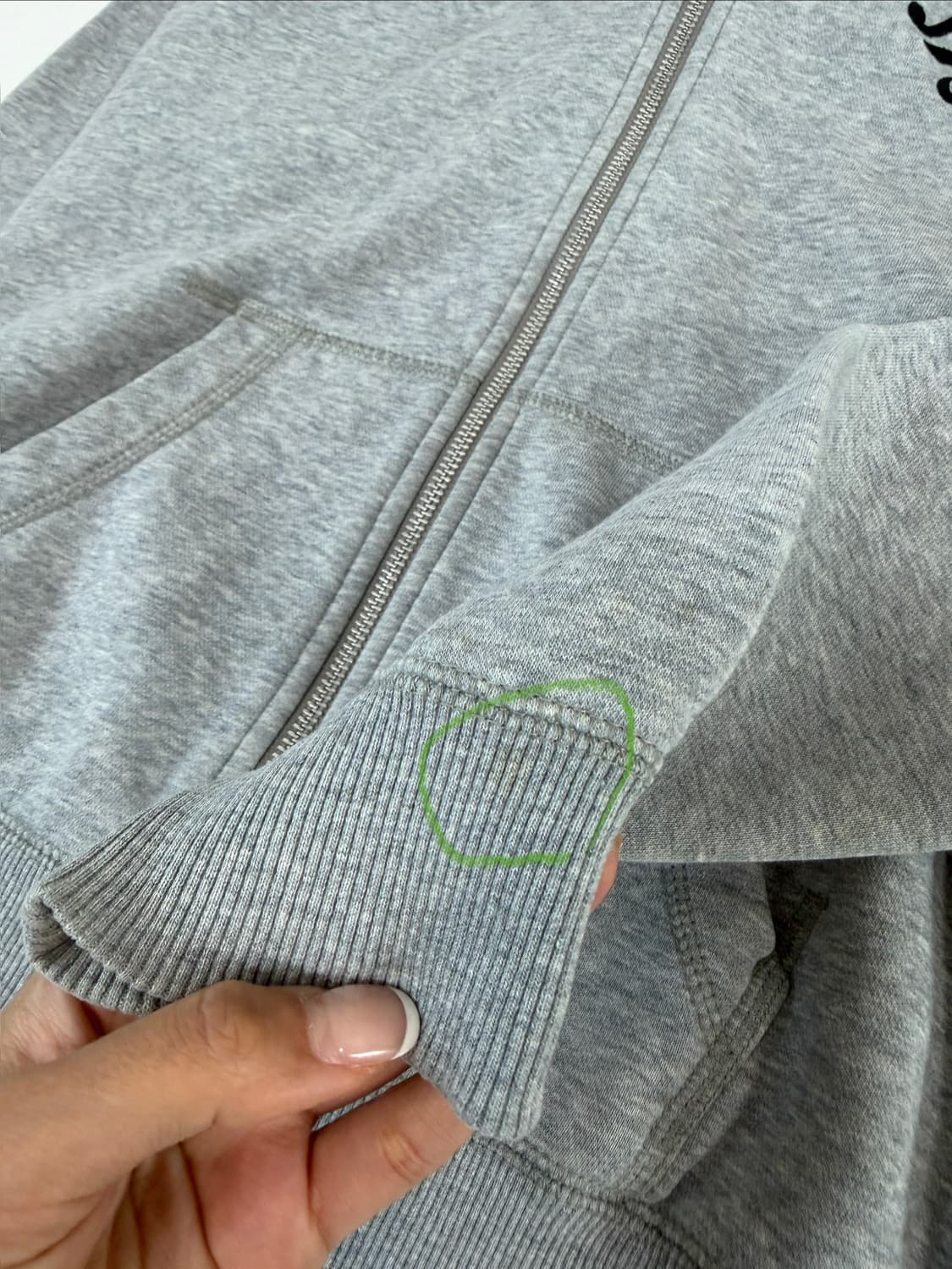 나이키 자수 마크 후드집업 (woman m) 상품이미지3