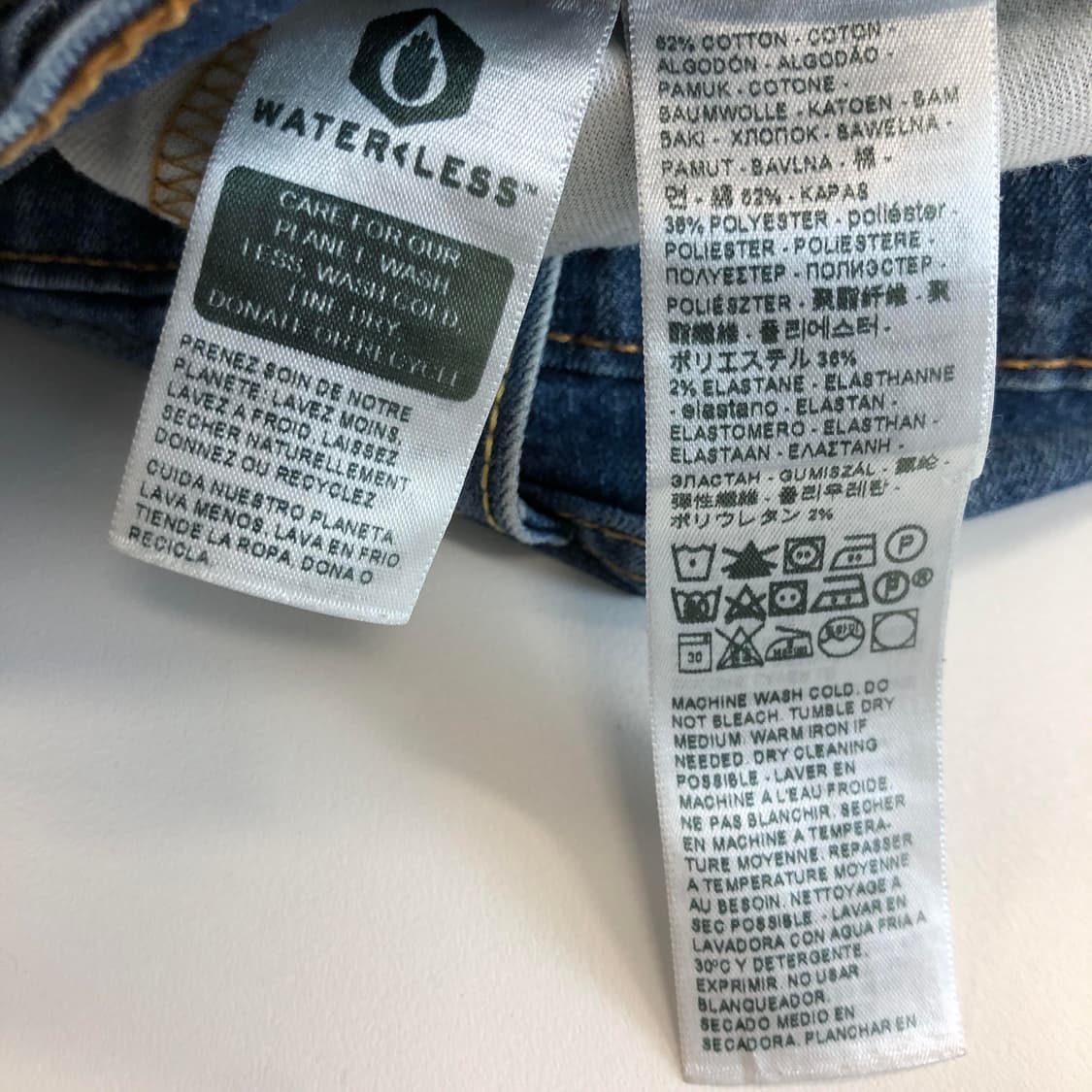 리바이스 502 쿨데님 빈티지 데님진 32 인치 상품이미지5