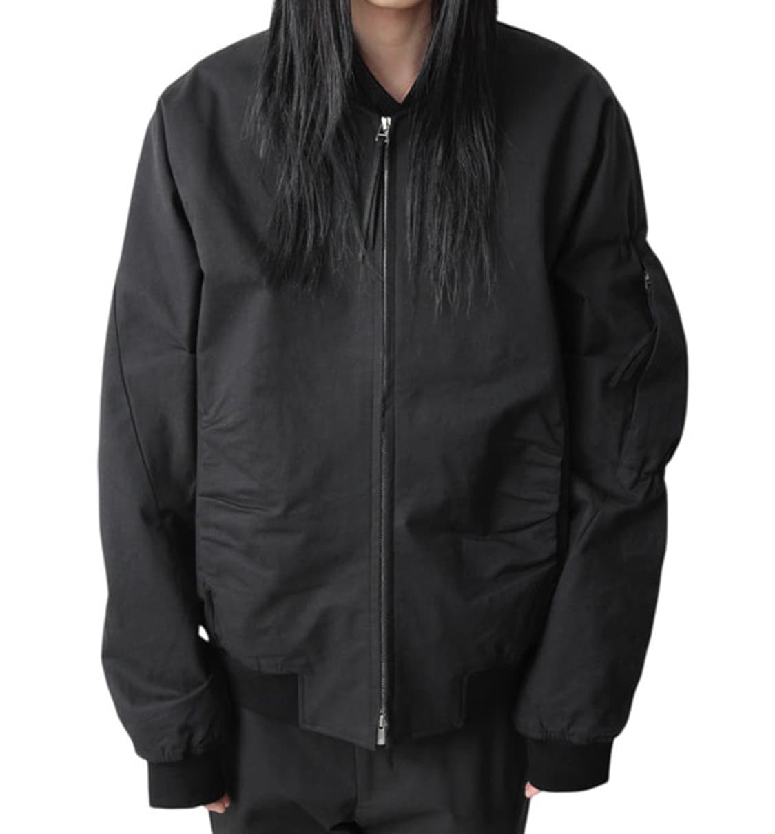 [XL] paf 8.0+ 셔링 봄버 블랙 상품이미지4